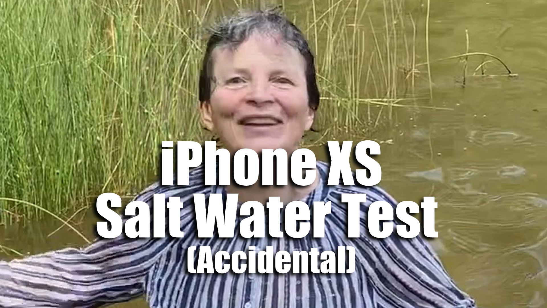 iphone xs salt water test