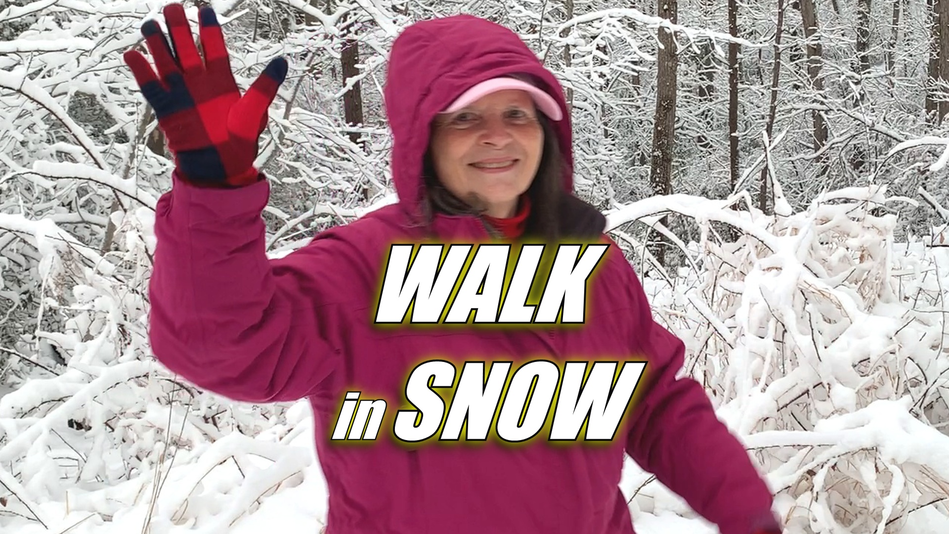 why walk in snow